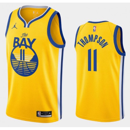 NBA Mænd Trøje Golden State Warriors Klay Thompson 11 2020-21 Jordan Brand Statement Edition Swingman NBA Mænd Trøje Golden State Warriors Klay Thompson 11 2020-21 Jordan Brand Statement Edition Swingman